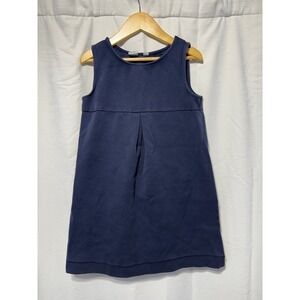 Gap Kids Navy Blue Sleeveless Pleated Dress Size 8 Regular